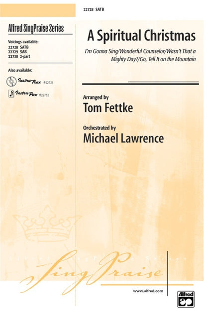 Spiritual Christmas SATB Level 4 Arrangement by Fettke