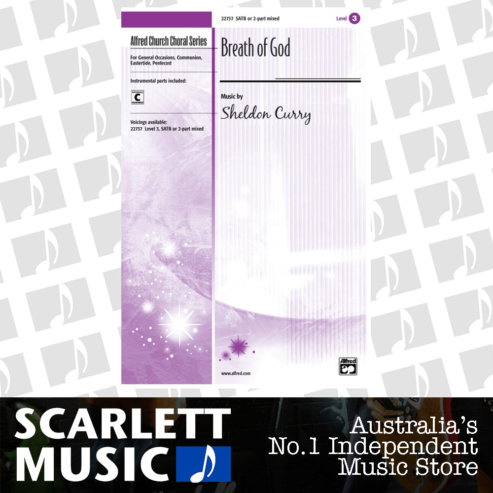 Breath of God SATB/2 PT Mixed Choral Sheet Music — view 2