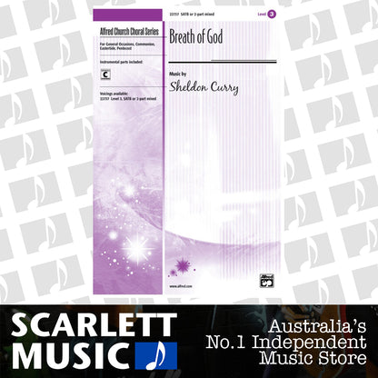 Breath of God SATB/2 PT Mixed Choral Sheet Music — view 2