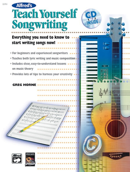 Alfred's Teach Yourself Songwriting Book with CD