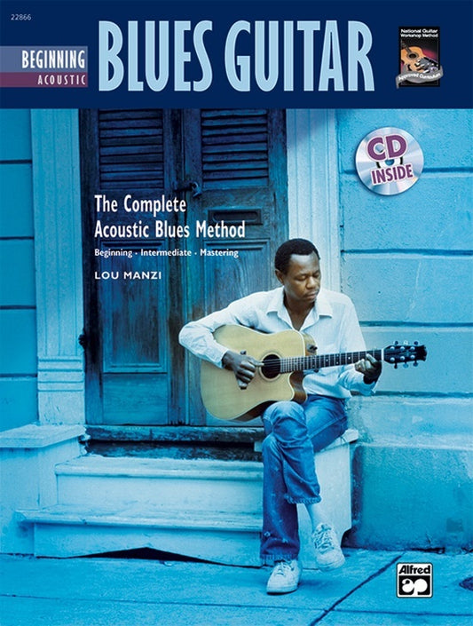 Beginning Acoustic Blues Guitar Book and CD