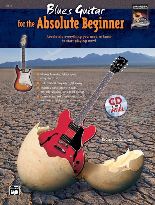 Blues Guitar Absolute Beginner Book with CD