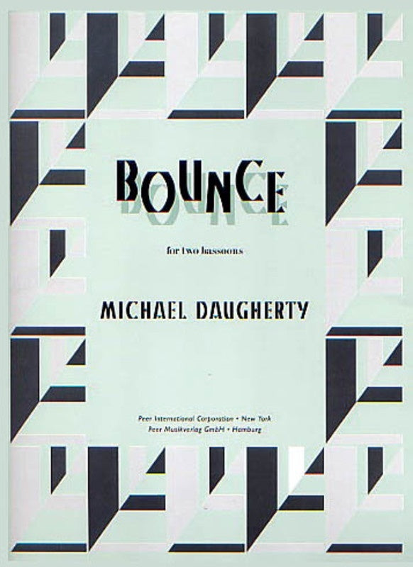 Bounce For Two Bassoons Score And Parts (Softcover Book)