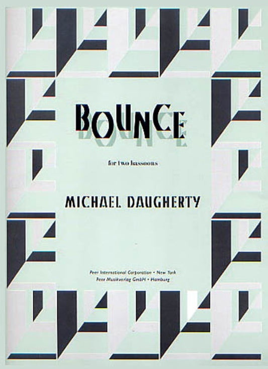 Bounce For Two Bassoons Score And Parts (Softcover Book)