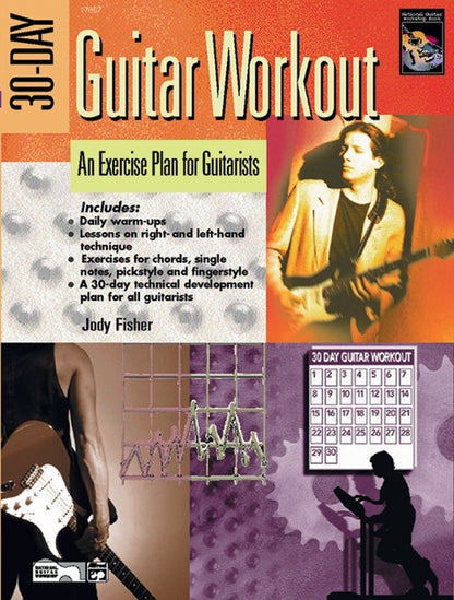 30 Day Guitar Workout Book and DVD