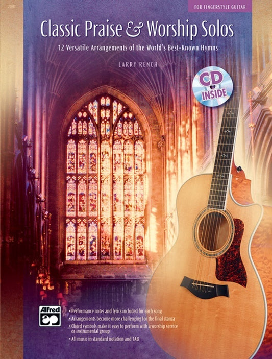 Classic Praise/Worship Solos Fingerstyle Guitar