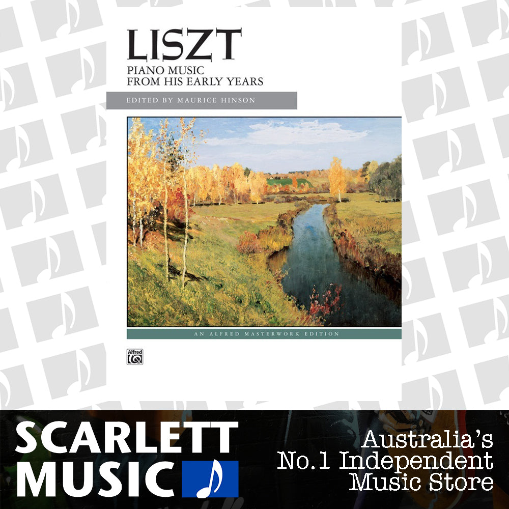 Liszt Piano Music From His Early Years — view 2