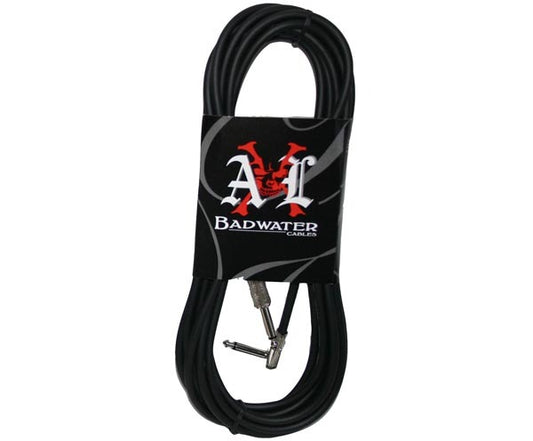 Guitar Cable-6.0mm Str&Angle Jacks-20ft