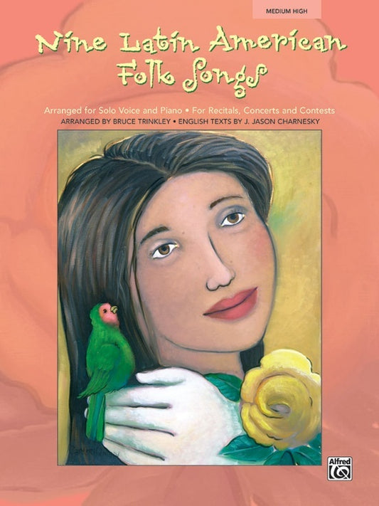 Latin American Folk Songs 9 Med/High Book