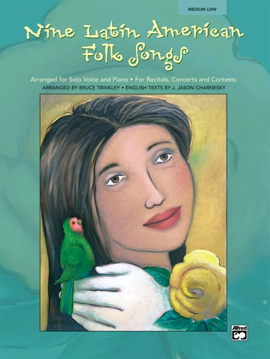 Latin American Folk Songs 9 Med/Low Book/Acc CD