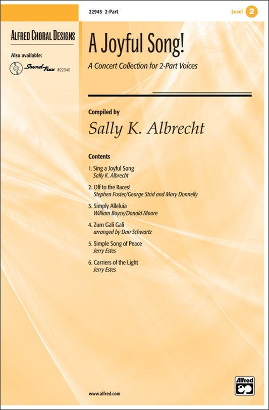 A Joyful Song Concert Collection For 2 Part Voices