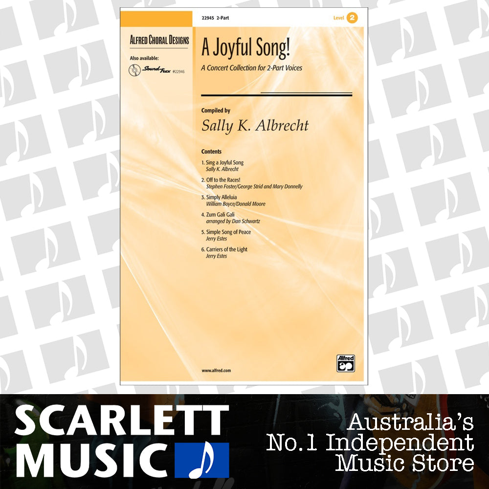 A Joyful Song Concert Collection For 2 Part Voices — view 2