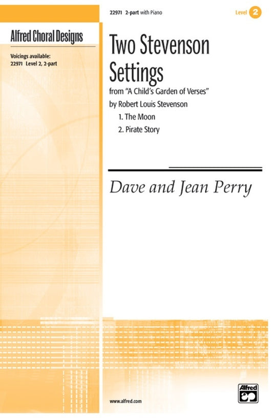 Two Stevenson Settings 2PT/PNO Level 2 Sheet Music