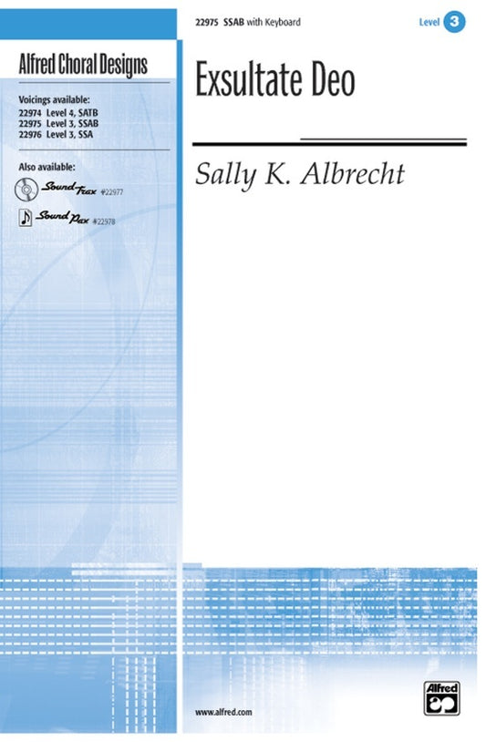 Exsultate Deo SSAB/Piano Level 3