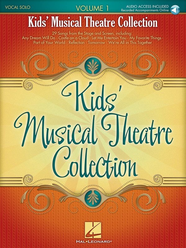 Kids' Musical Theatre Collection Vol. 1 — Book/Online Audio (Hal Leonard)