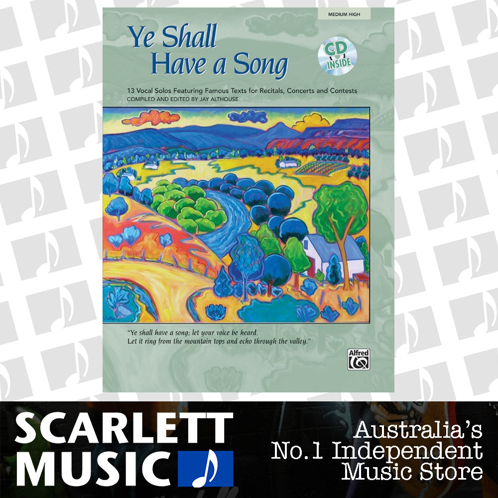 Ye Shall Have a Song Medium-High Voice Book with CD — view 2