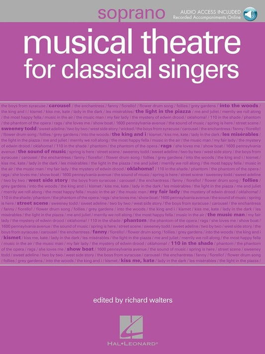 Musical Theatre for Classical Singers — Soprano, Book/Online Audio (Hal Leonard)
