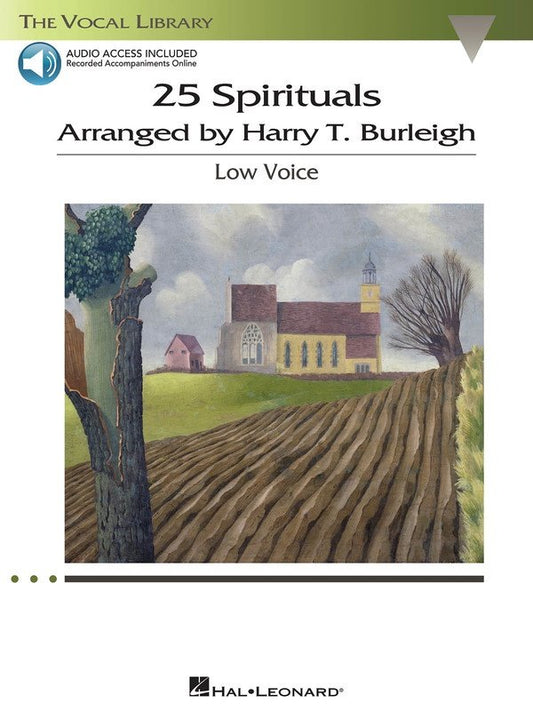 25 Spirituals Bk/Cd Low Voice (Hal Leonard)
