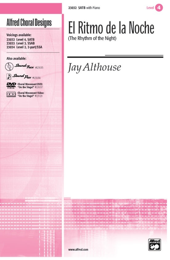 El Ritmo De La Noche SATB/Piano Level 4