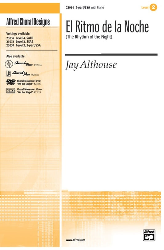 El Ritmo De La Noche 2 Part/SSA/Piano Level 2