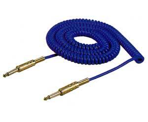 Guitar Cable-Curly Black 6m