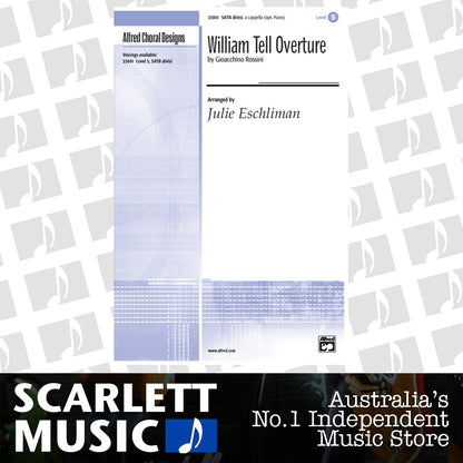 William Tell Overture SATB Div Unacc Level 5 Choral Sheet Music — view 2
