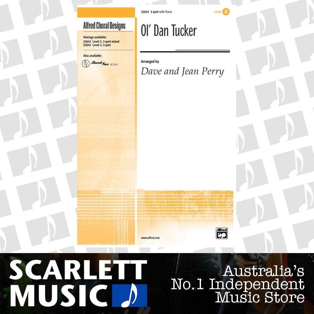 Ol Dan Tucker 2 Part/Piano Level 2 — view 2