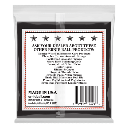 Ernie Ball Light Loop End Stainless Steel Tenor Banjo Guitar Strings, 9-28 Gauge — view 2