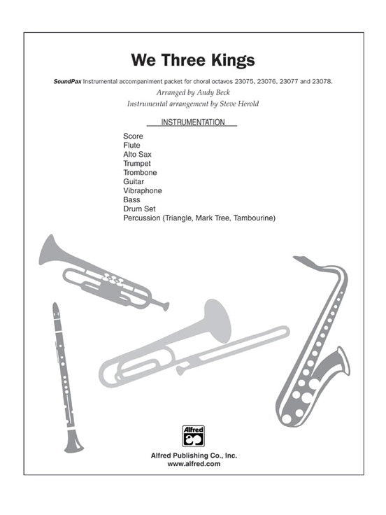 We Three Kings SoundPax Choral Sheet Music