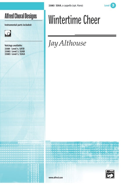 Wintertime Cheer SSAA Unaccompanied/Optional Piano Level 3 Choral Sheet Music
