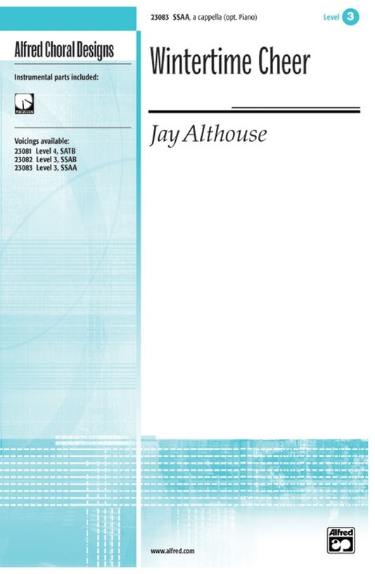 Wintertime Cheer SSAA Unaccompanied/Optional Piano Level 3 Choral Sheet Music
