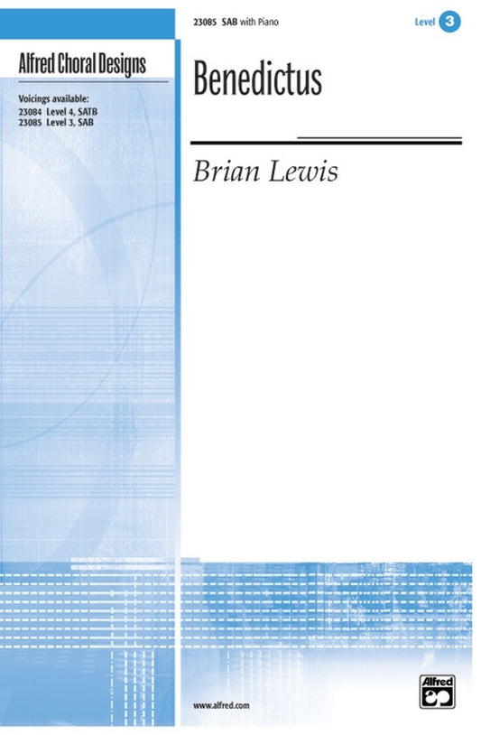 Benedictus SAB/Piano Level 3 Choral Sheet Music