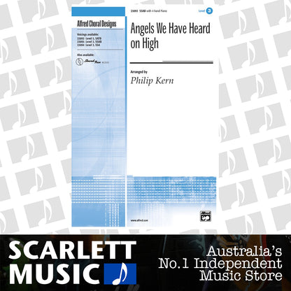 Angels We Have Heard on High SSAB/PD Level 5 Choral Sheet Music — view 2