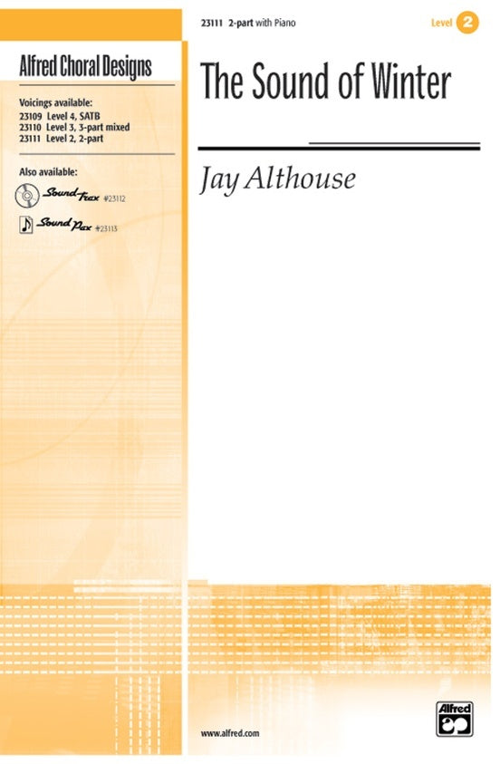 Sound of Winter 2 Part Piano Level 2 Choral Sheet Music