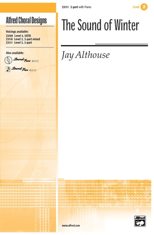 Sound of Winter 2 Part Piano Level 2 Choral Sheet Music