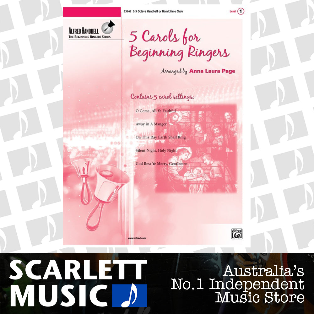 5 Carols for Ringers Handbells Sheet Music — view 2