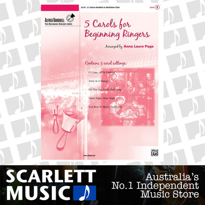 5 Carols for Ringers Handbells Sheet Music — view 2