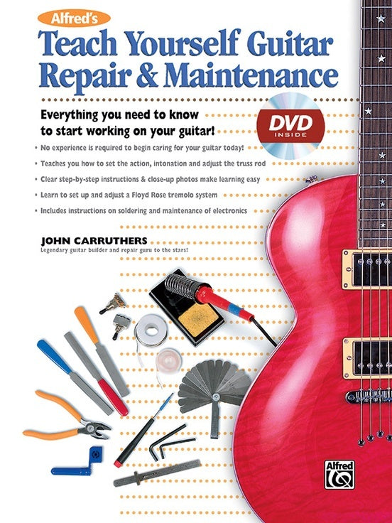 Teach Yourself Guitar Repair Book and DVD Sleeve