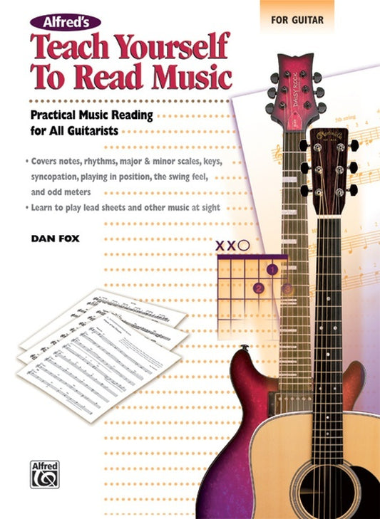Alfred's Teach Yourself to Read Music for Guitar Sheet Music