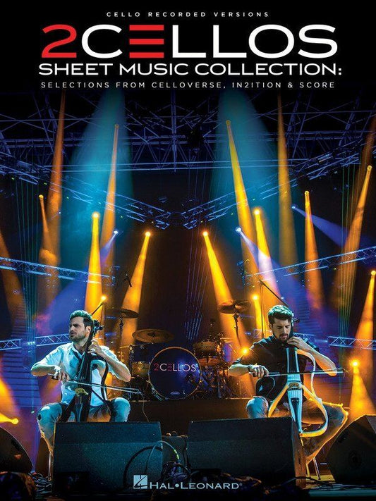2Cellos Sheet Music Collection for Cello - 10 Duets from 4 Albums, 80 Pages