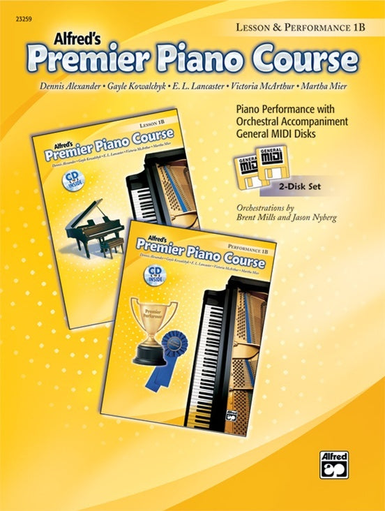 Premier Piano Course General Midi Level 1B