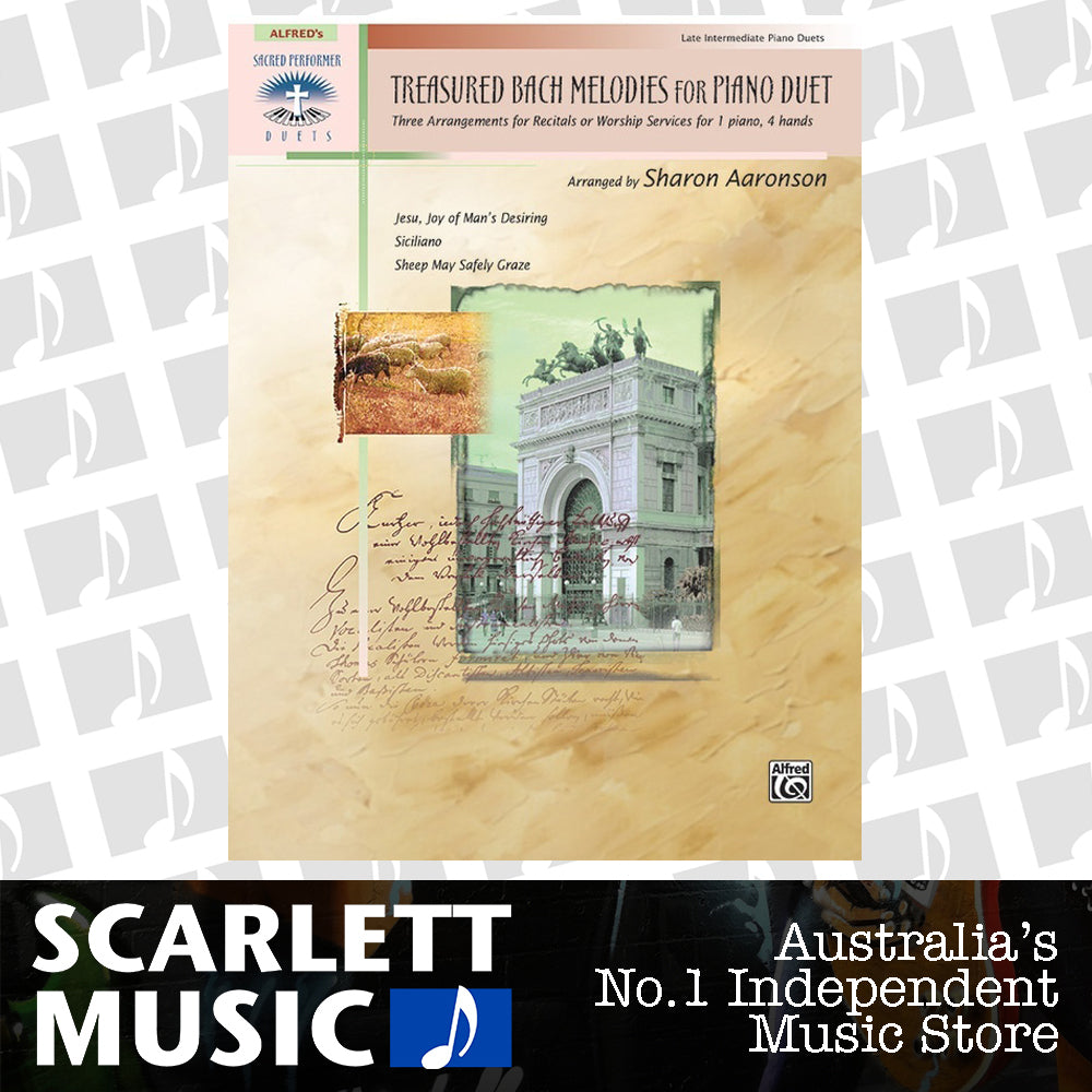 Treasured Bach Melodies Piano Sheet Music 1P4H PD — view 2