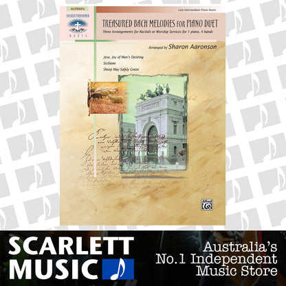 Treasured Bach Melodies Piano Sheet Music 1P4H PD — view 2