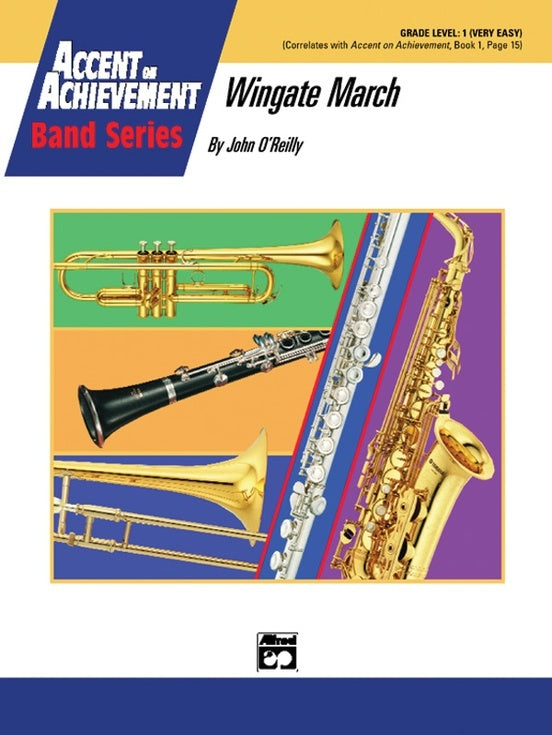 Wingate March Concert Band Sheet Music Grade 1