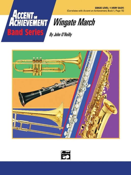 Wingate March Concert Band Sheet Music Grade 1