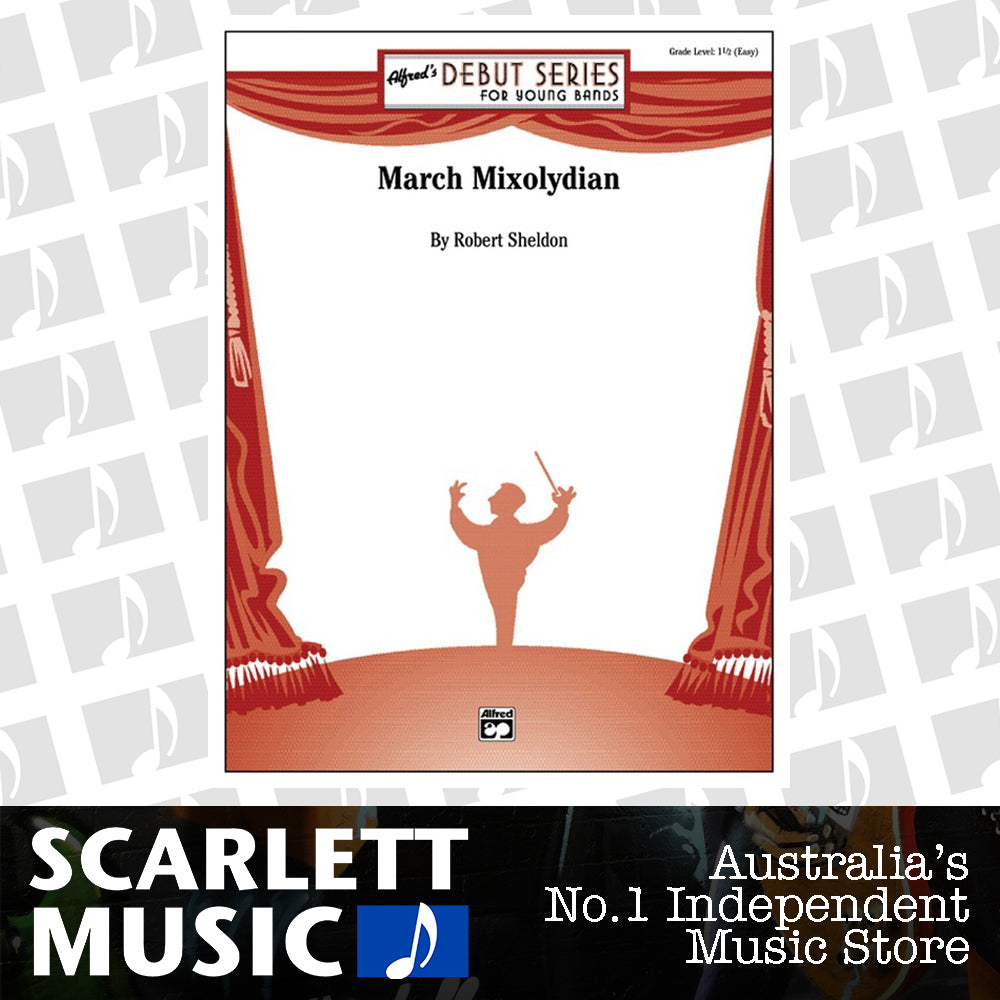 March Mixolydian Concert Band Gr 1.5 — view 2