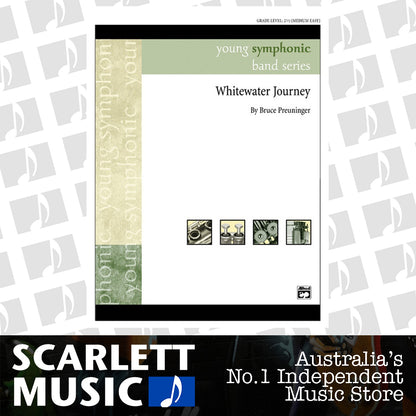 White Water Journey Concert Band Sheet Music — view 2