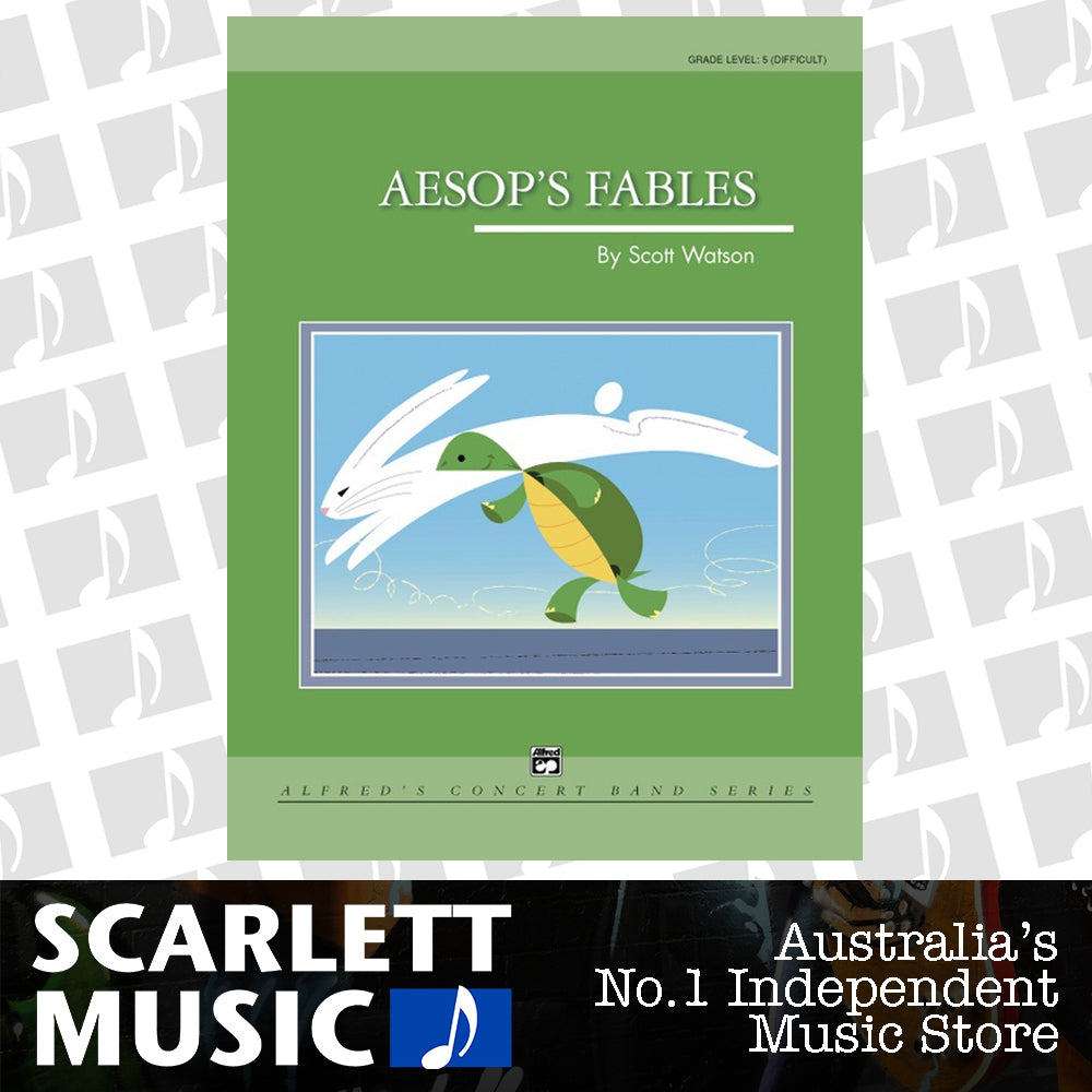 Aesop's Fables Concert Band Sheet Music Grade 5 — view 2