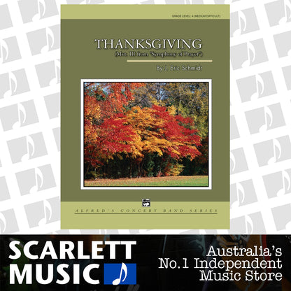 Thanksgiving Concert Band Sheet Music Grade 4 — view 2