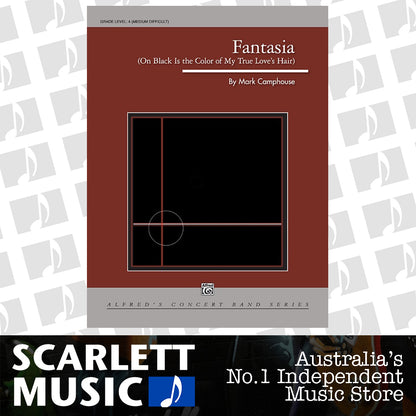 Fantasia On Black Is Color Of True Love Concert Band Gr 4 — view 2